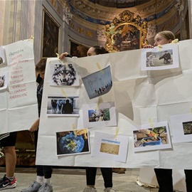 19.10.2024: condivisione dei lavori durante la messa